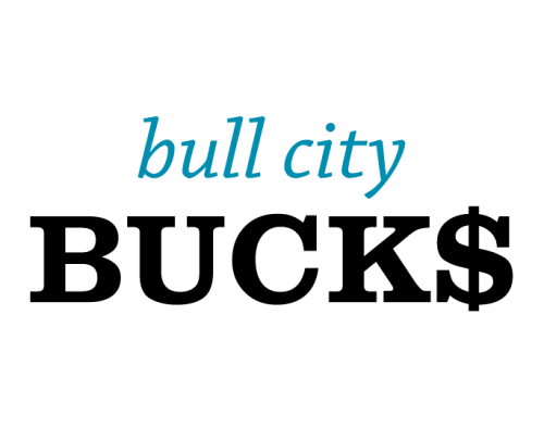 Bull City Bucks Text Logo