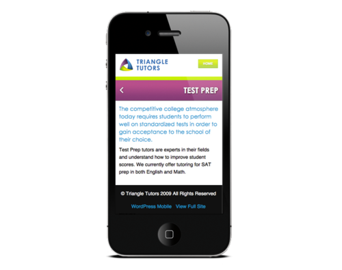 Triangle Tutors – Phone